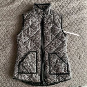 Herringbone Quilted Vest, size S
